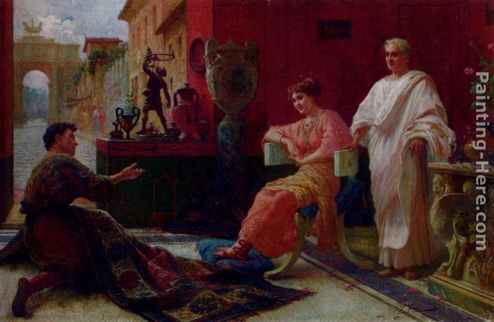 Ettore Forti The Carpet Merchant